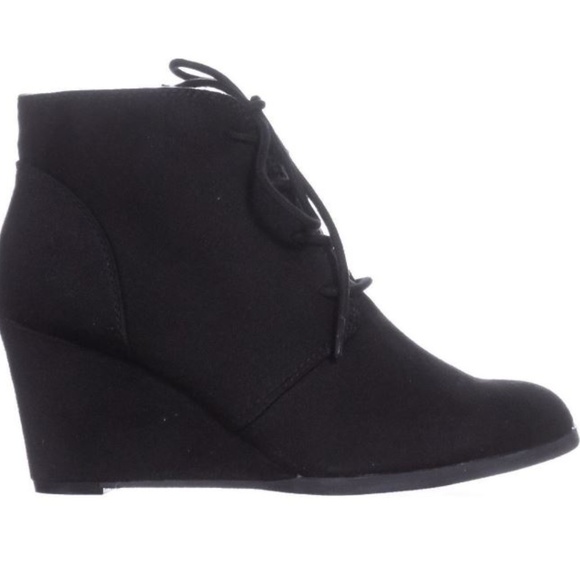 American Rag Baylie Lace-Up Wedge Booties - Picture 1 of 5